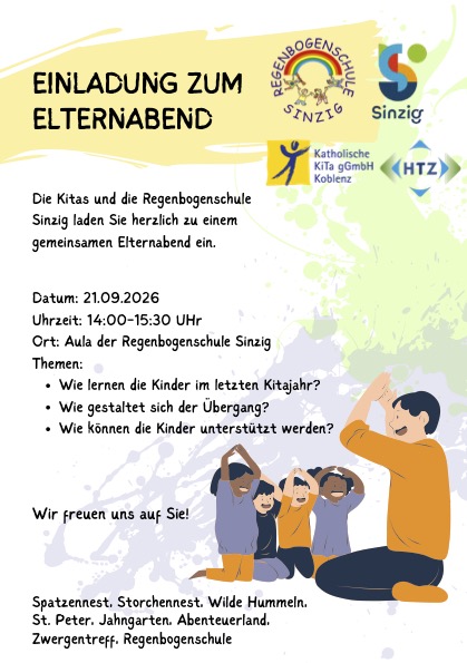 Einladung Elternabend