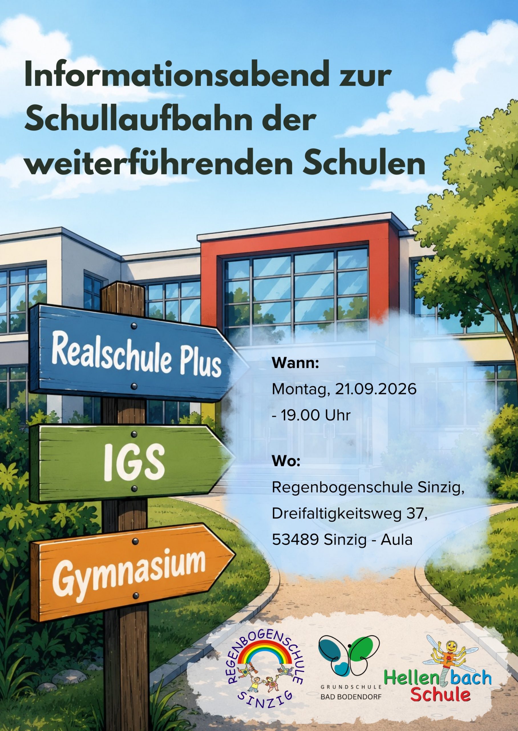 Informationsabend zur Schullaufbahn der weiterführenden Schulen